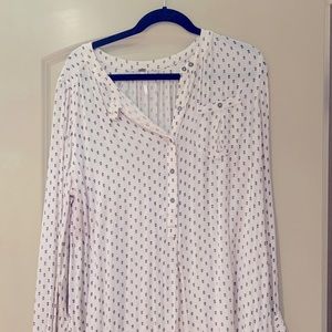 Free People High Low Shirt